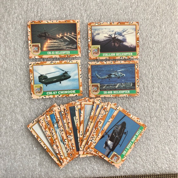 Desert Storm Card & Sticker Collection - 80 Cards, 8 Stickers - Picture 5 of 6